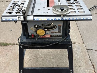 Ryobi 10” table saw