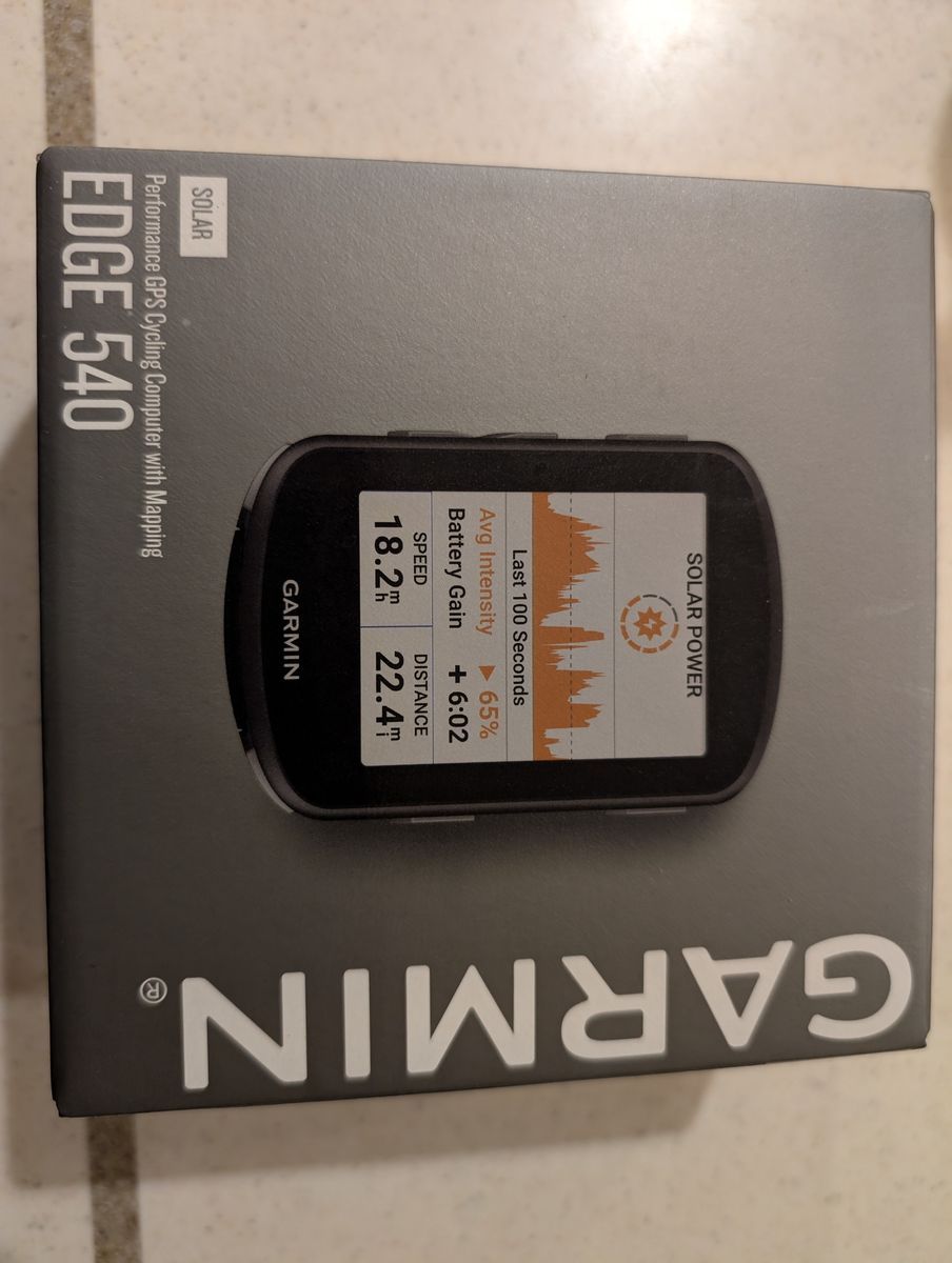 Garmin Edge 530 Solar - New in Box