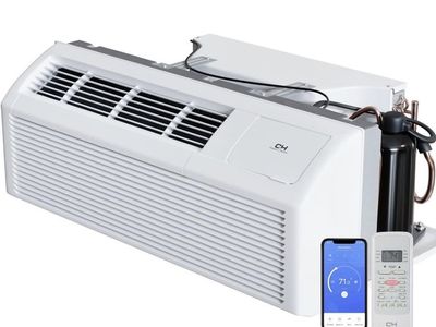 Cooper & Hunter 15,000 BTU PTAC Packaged Terminal Air Conditioner & Heat Pump – Built-In 3.5kW Electric Heater