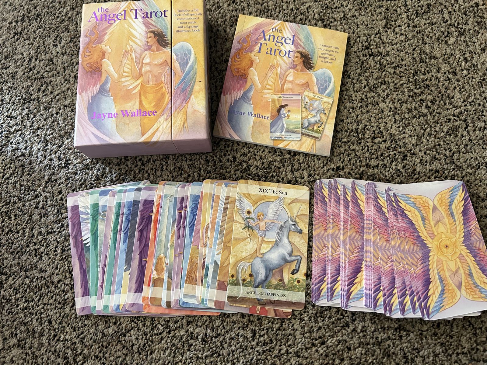 The Angel Tarot Cards And Guidebook