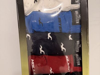 Hollister Men's Boxer Shorts 5-Pack Size Small (29-30) New in Box