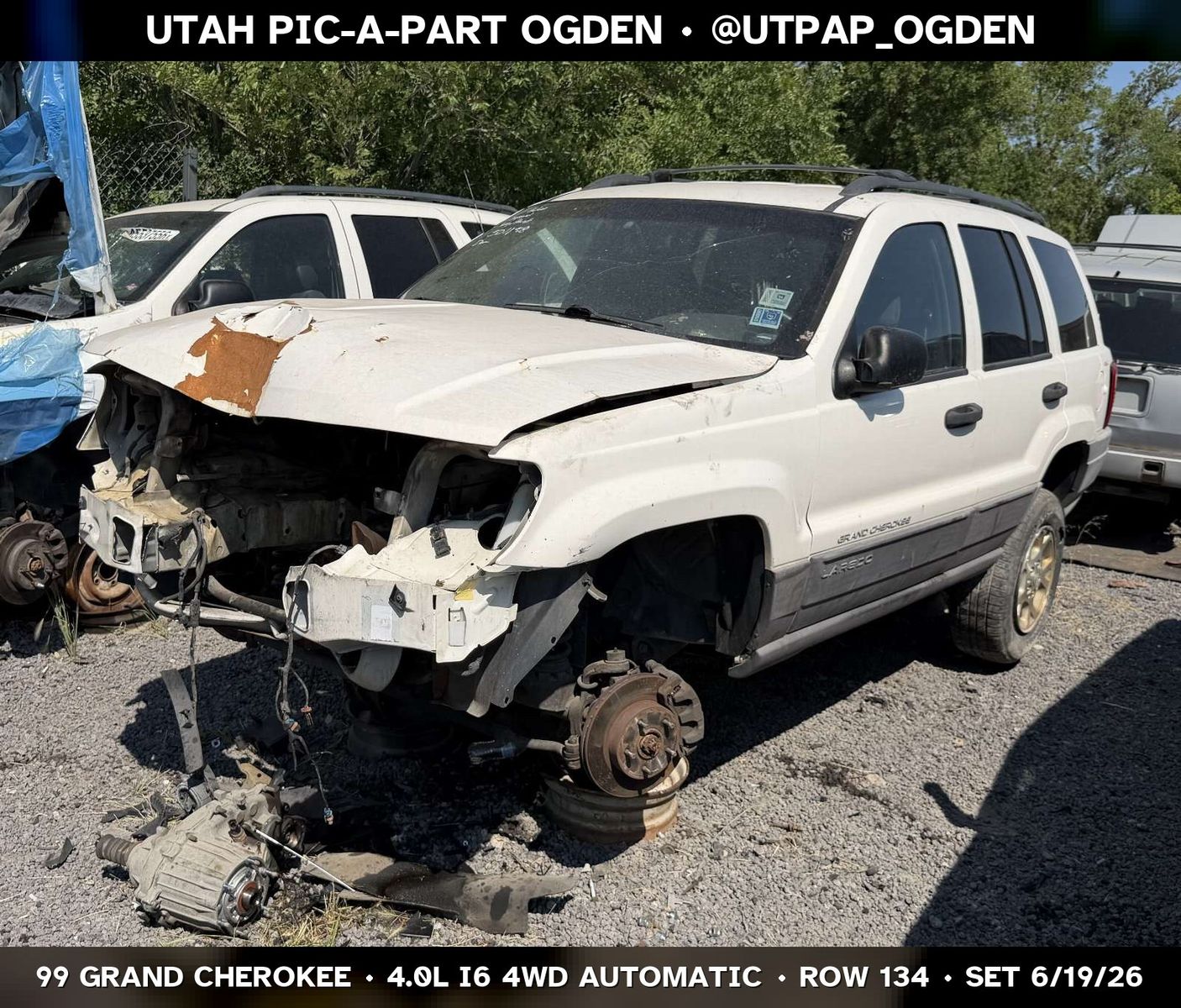 1999 Jeep Grand Cherokee WJ Parts - UTPAP Ogden