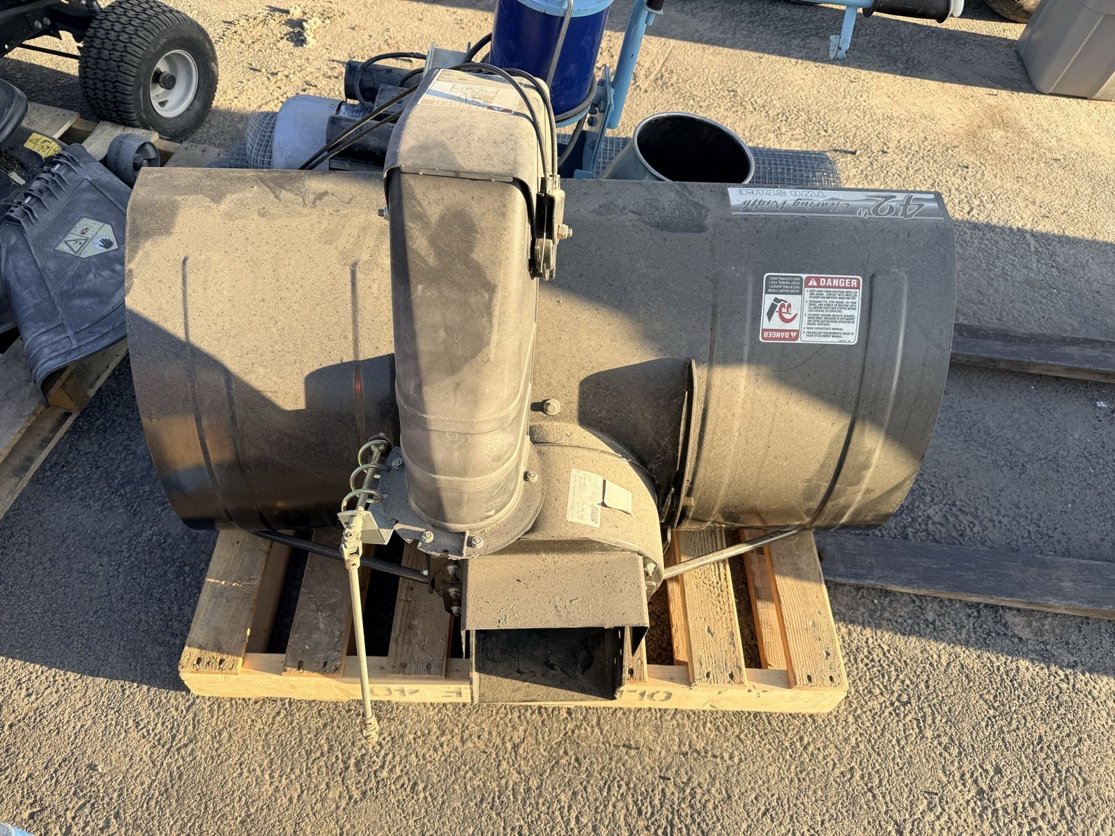 Snow blower attachment