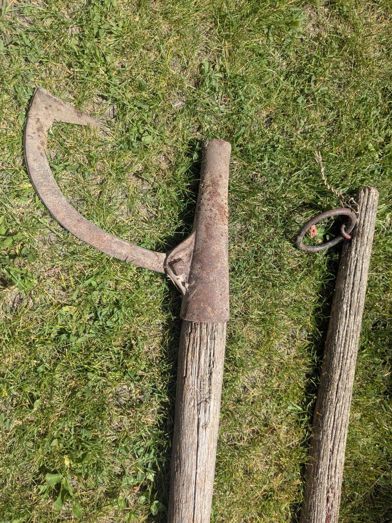 Antique Log roller, single tree.