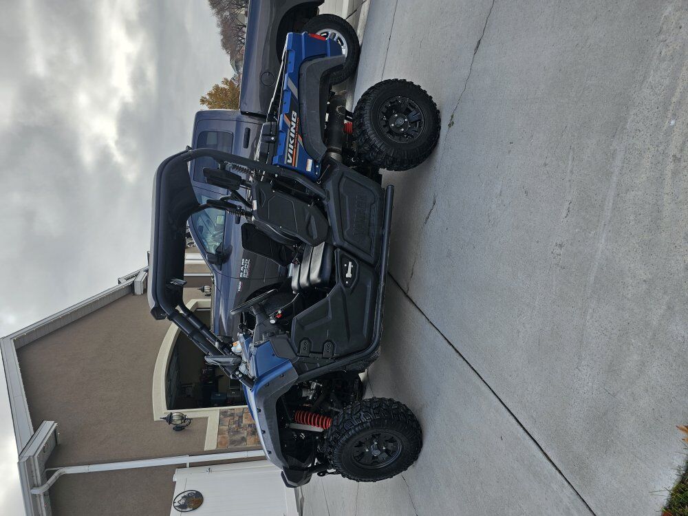 yamaha viking with trailer