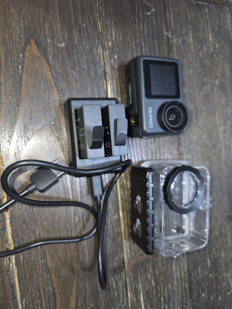 AKASO Brave 7 LE 4K 30FPS Action Camera with Image Stabilization and Voice Record