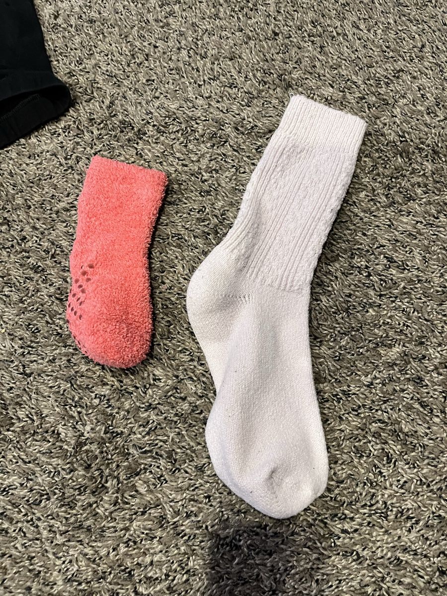 Girls Unmatched socks and girls underwear