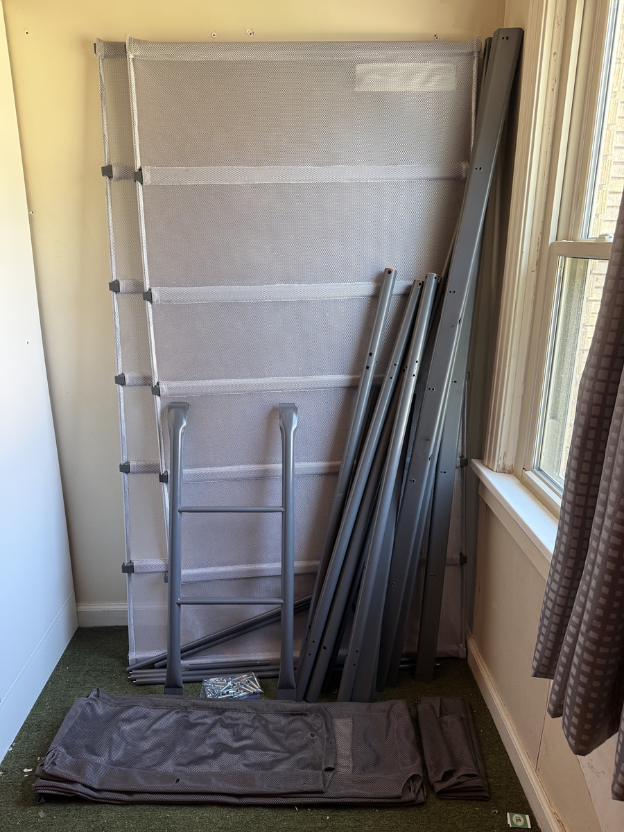 Twin Bunk Bed - IKEA TUFFING - About 10 Years Old