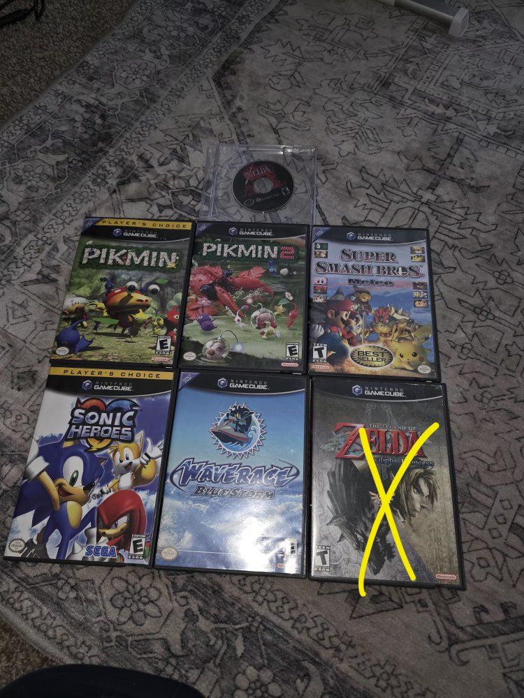 Gamecube games Authentic ( prices in description)