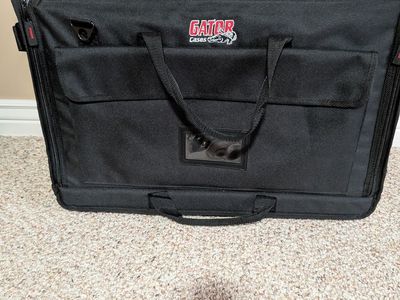 Gator Cases Black Utility Bag with Handles and Pockets