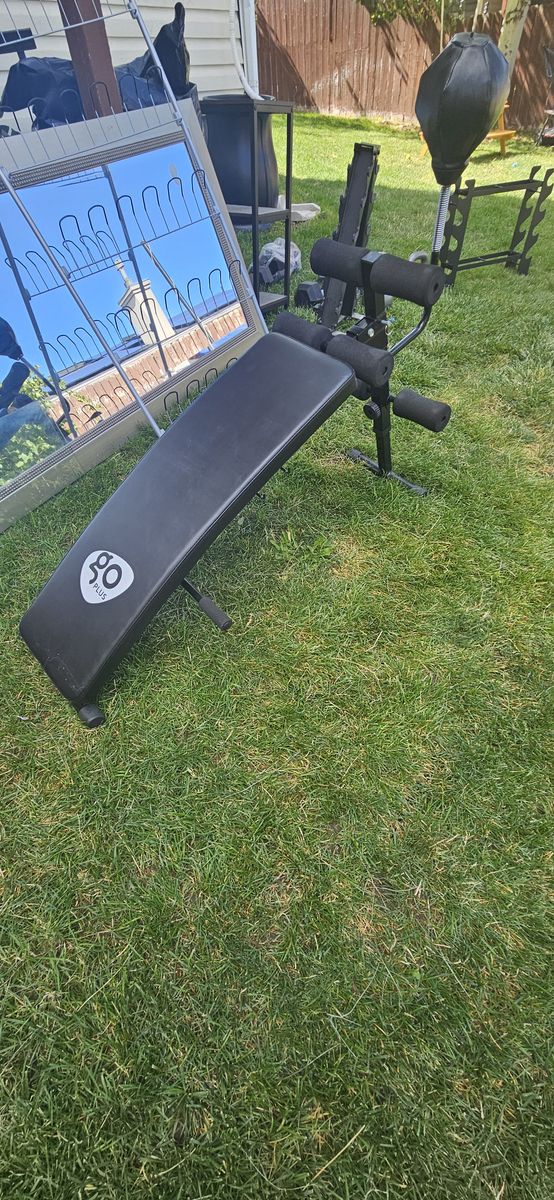 Lightly Used Inverted Bench