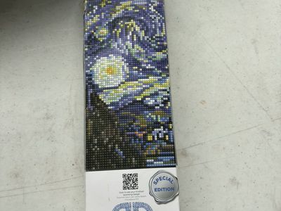 DIAMOND DOTZ Starry Night (after Van Gogh) Diamond Painting Craft Kit