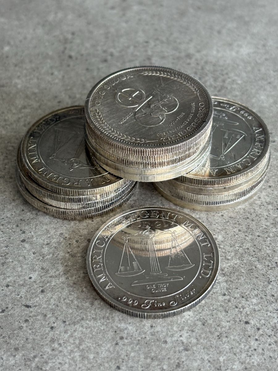 1oz. Silver  Rounds, Silver Coins