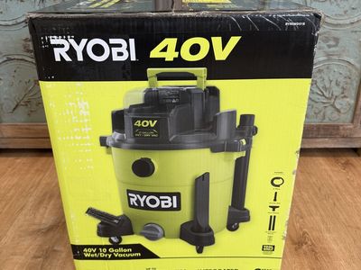 Ryobi 10 Gal. Wet/Dry Cordless 40V Shop-Vac Vacuum