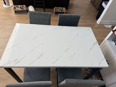 Kitchen table and chair set