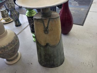 bird baths, beautiful, original designs. $70 each