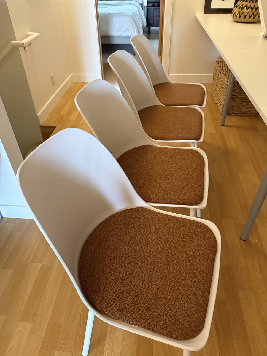 FREE Set of 4 modern chairs - must pick up by 8/31