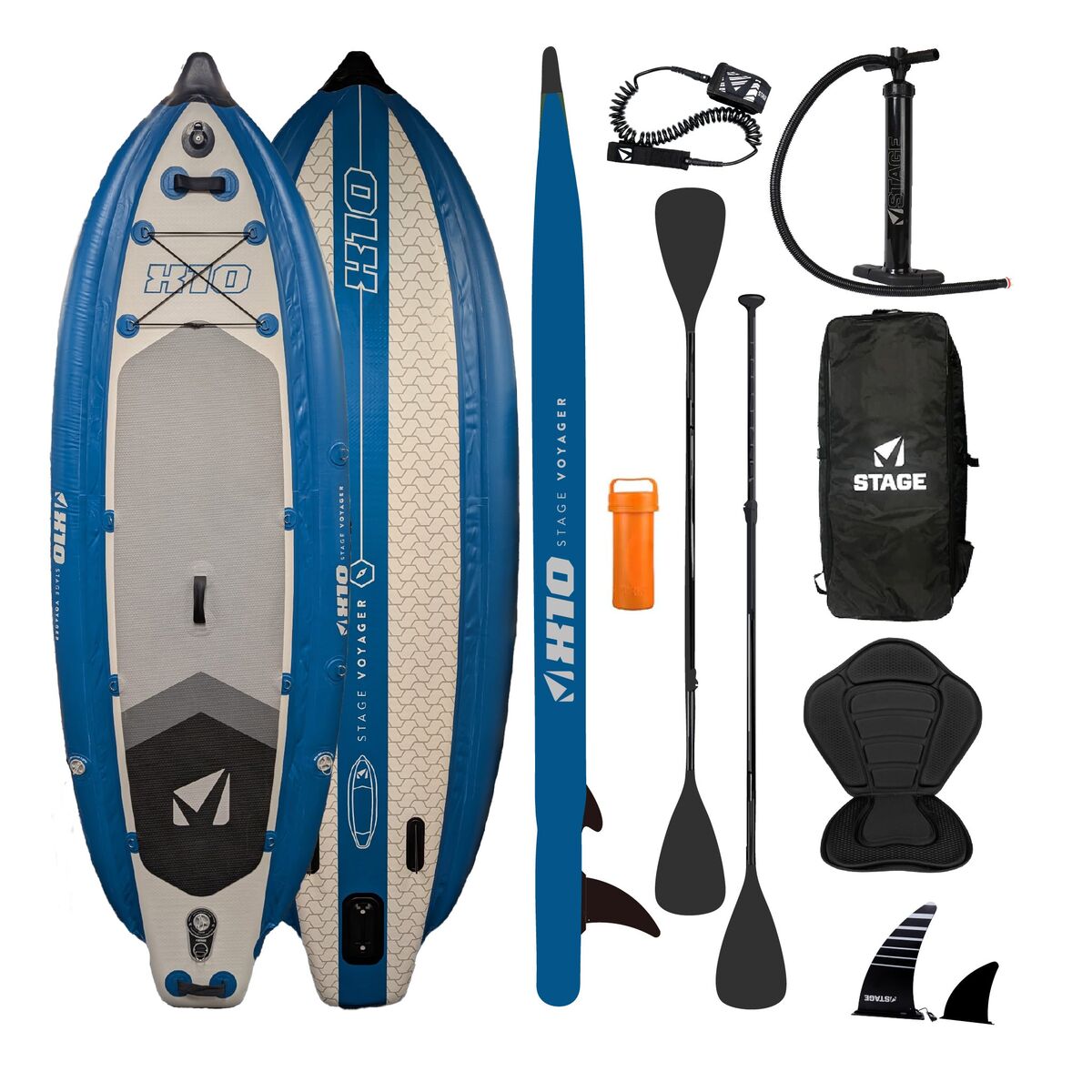 STAGE X10 MAX - Inflatable Stand-Up Paddleboard - SUP Board Package (iSUP)