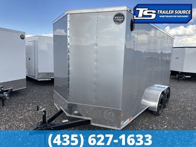7x14 Wells Cargo Fast Trac Deluxe Enclosed Cargo Trailer - 7'0" Interior - 7K GVWR