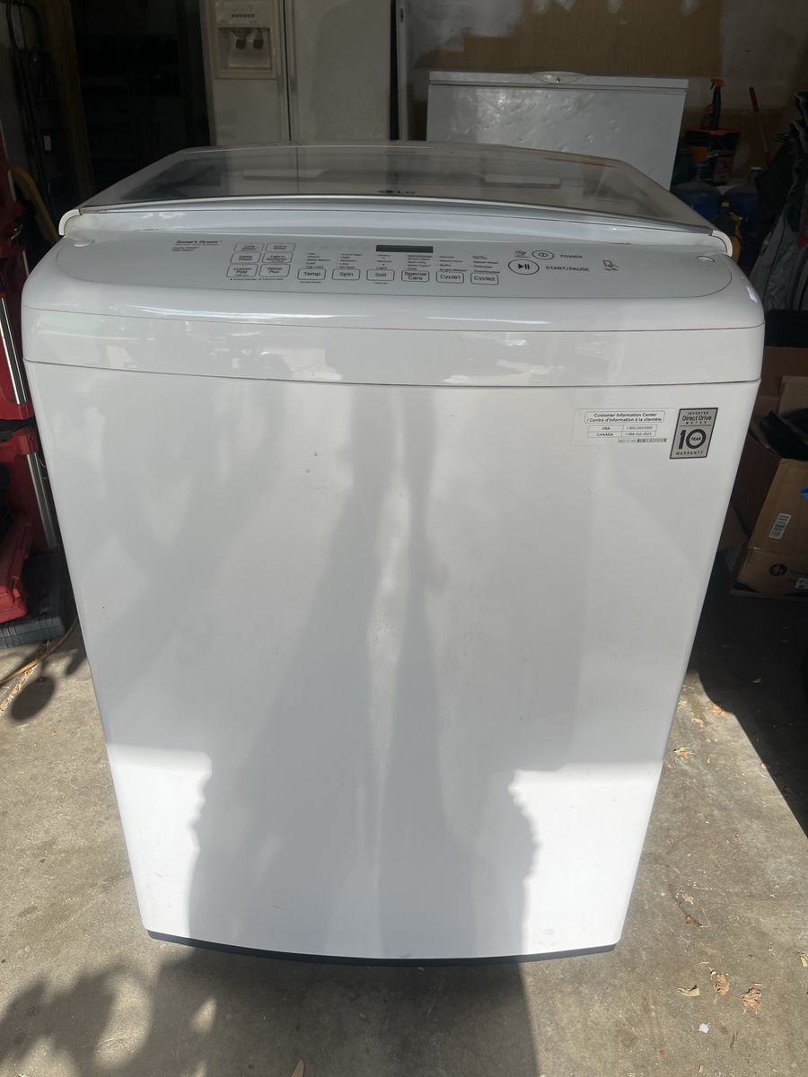 LG 4.5 cubic feet top loader