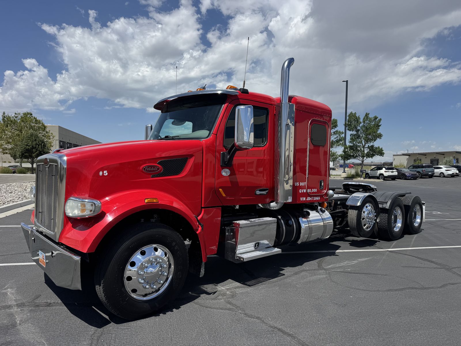 2018 Peterbilt 579 Sleeper w/Wet Kit & New Cummins X15