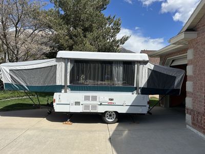 Colemon Tent Trailer.