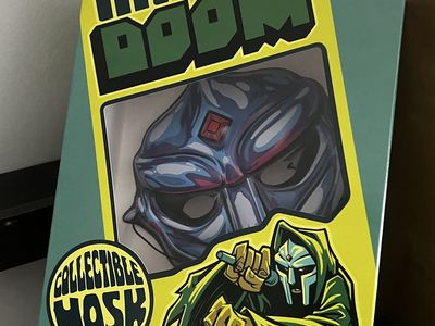 MF DOOM Collectible Mask in Display Box