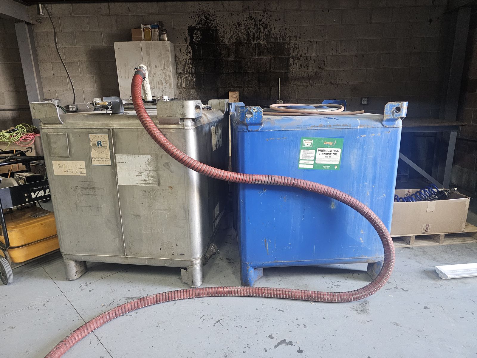 steel Totes Tanks Bulk