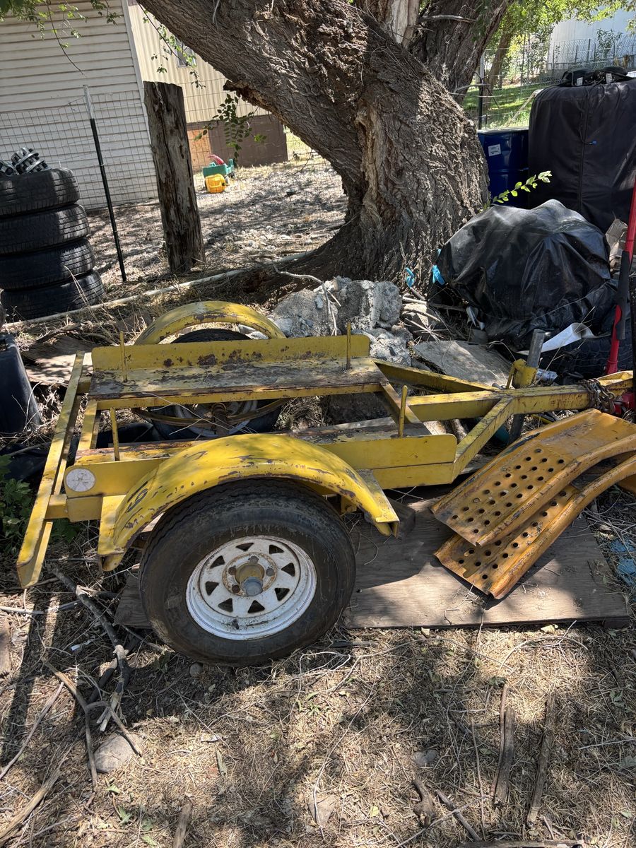 Single Axle Welder trailer / Utility Hauler Trailer.