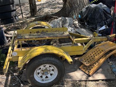 Single Axle Welder trailer / Utility Hauler Trailer.