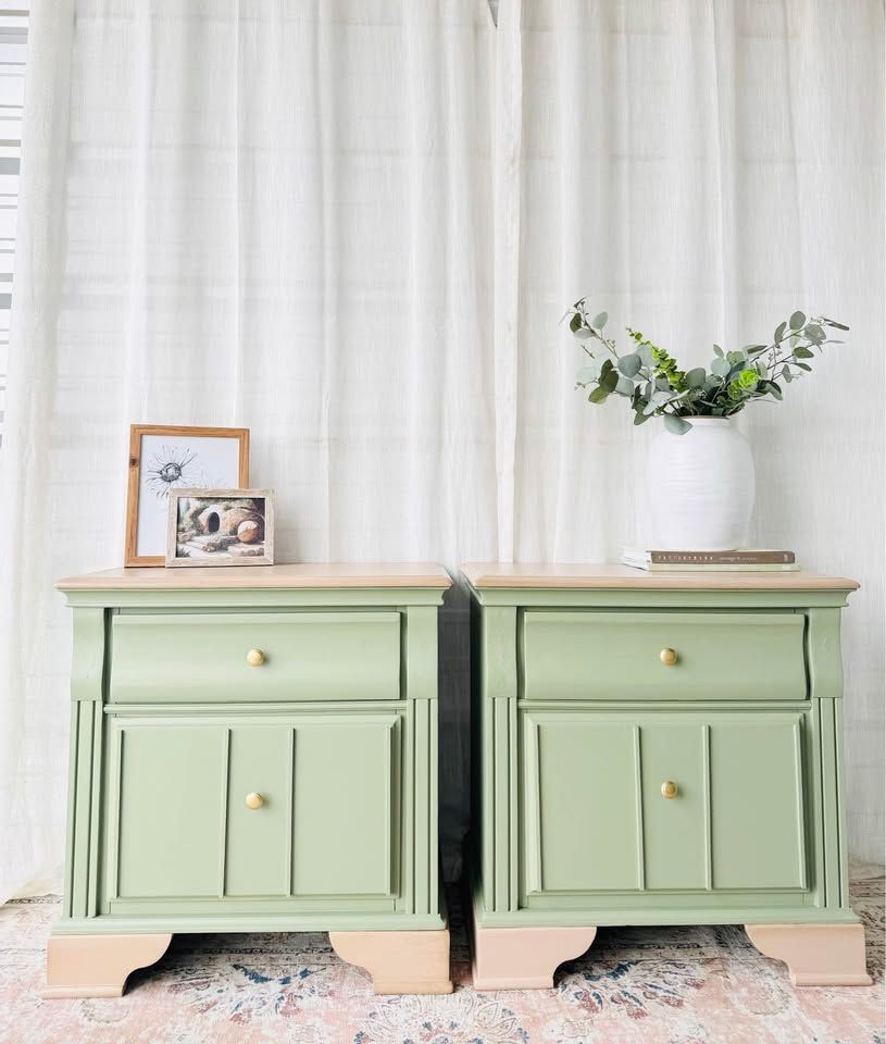 Modern Chic 2 Drawer Nightstands| Modern Nightstands | 2 Drawer Nightstands #1
