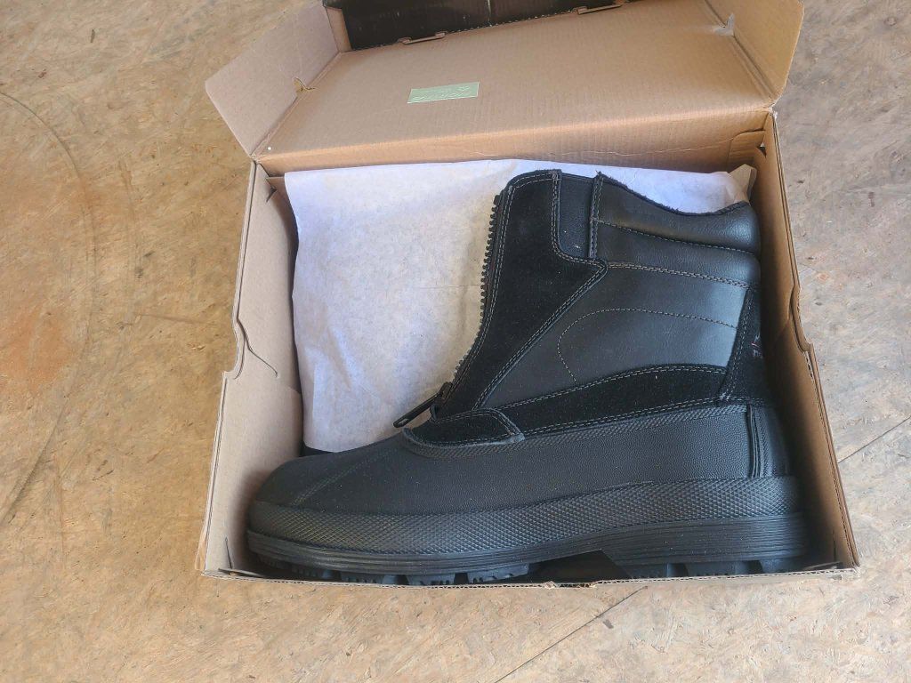 New Men's 11 Waterproof Slip-On Snow Boots