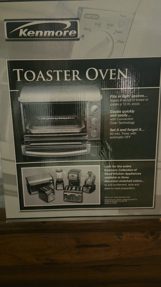 Kenmore Convection Toaster Oven - 6 Slice / 12-inch Pizza Capacity