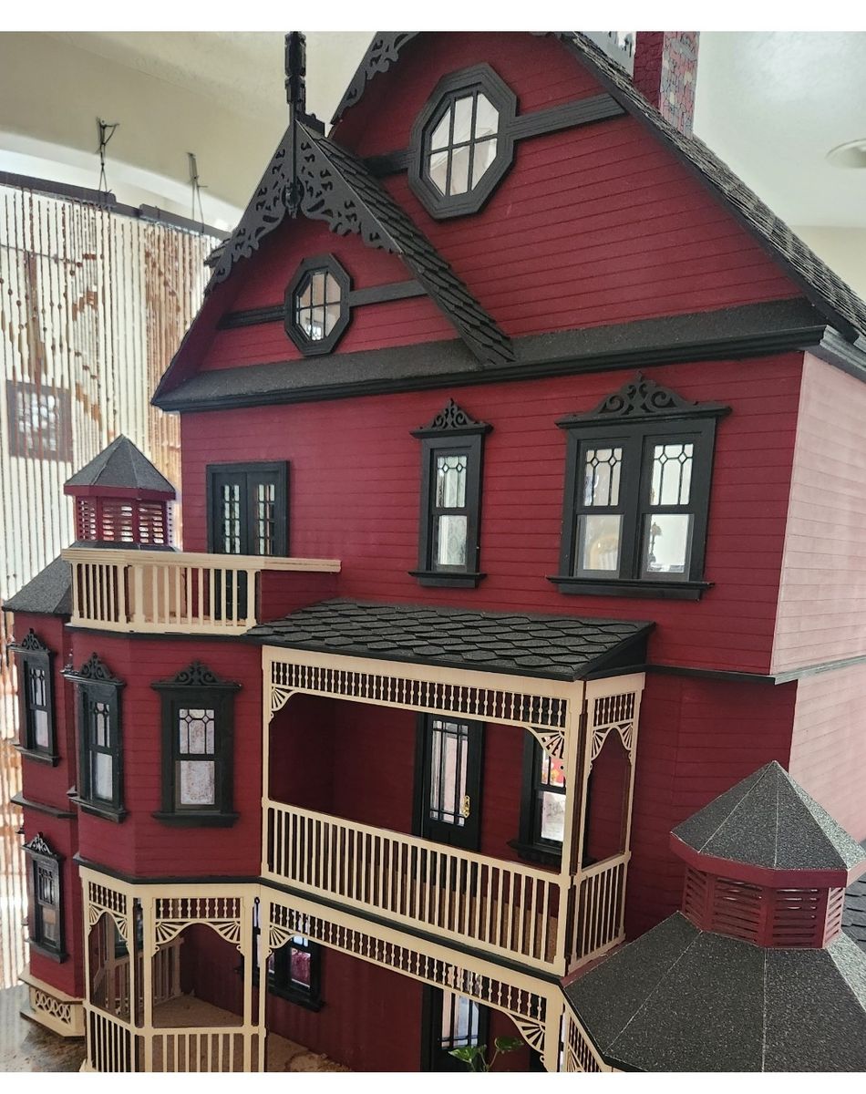 Victorian gothic dollhouse