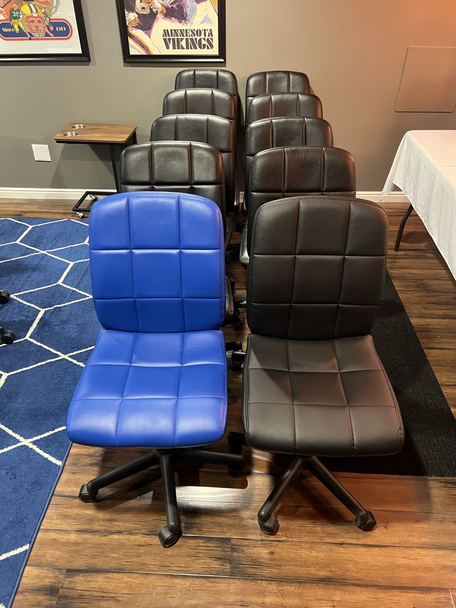 Office/poker chairs
