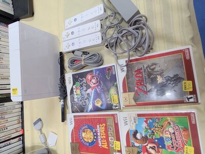 Nintendo Wii games and consoles sold separately