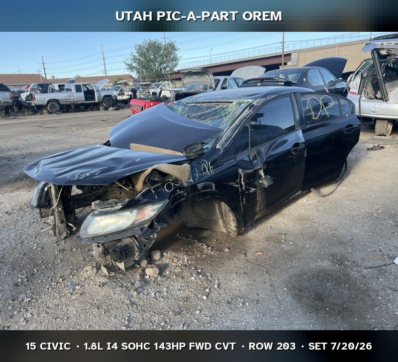 2015 Honda Civic FB Parts - UTPAP Orem