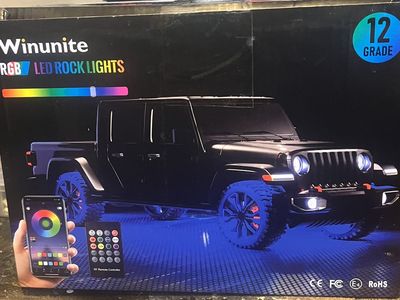 RGB 12 Pod MultiColor Under Glow LED Lights