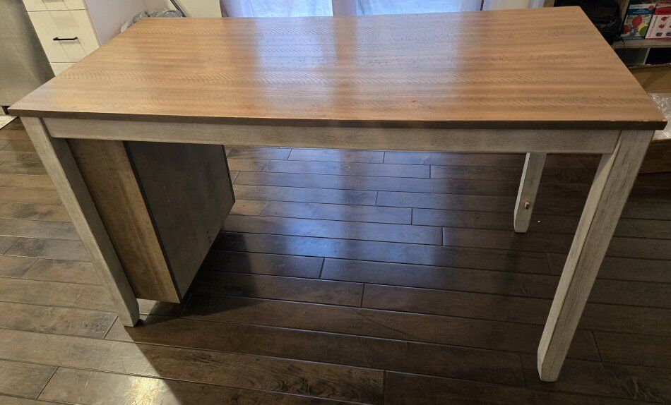 Counter Height Dining Table with two chairs