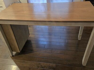 Counter Height Dining Table with two chairs