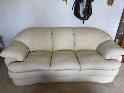 Leather Couches and Chair Set