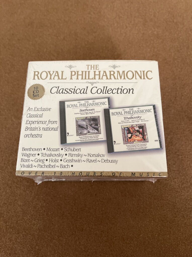 NEW! 10 CDs Of The Royal Philharmonic Orchestra