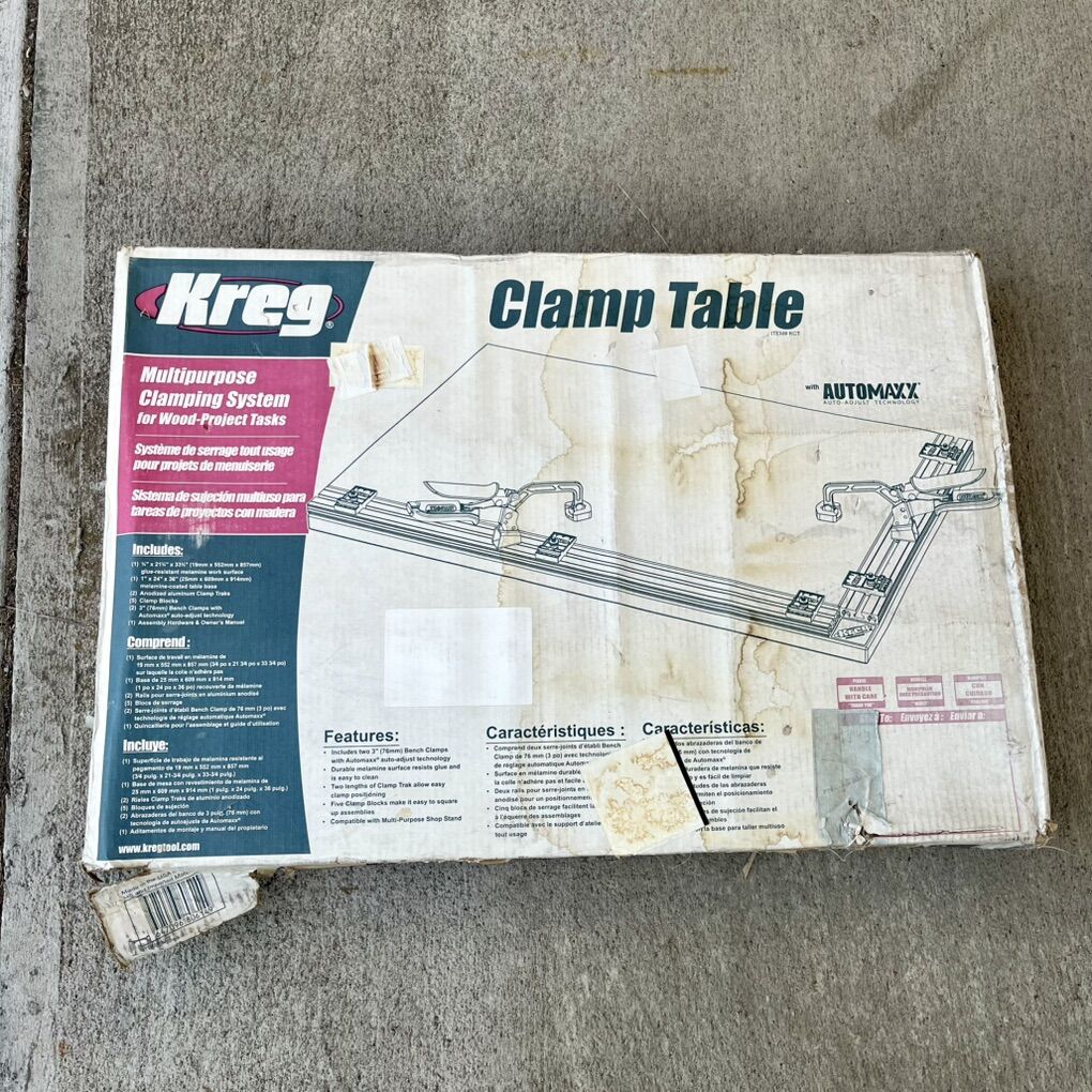 Kreg Jig Clamp Table NEW (or best offer)