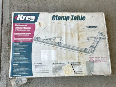 Kreg Jig Clamp Table NEW (or best offer)