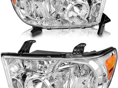 2007-2013 Toyota Tundra 2008-2017 Toyota Sequoia Headlight Assembly Set