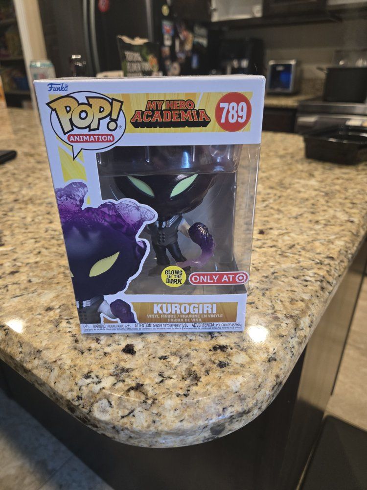 Funko Pop! My Hero Academia Kurogiri #789 Glow in the Dark Target Exclusive Vinyl Figure