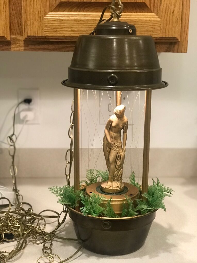 Vintage Oil Rain Lamp