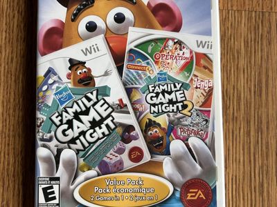 Nintendo Wii family game night complete 2 in 1