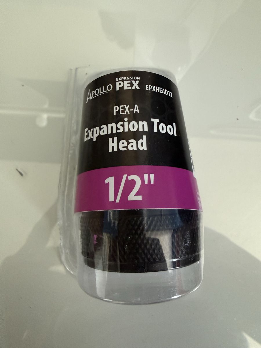 Apollo PEX EPXHEAD12 1/2" Expansion Tool Head PEX-A for Plumbing Systems