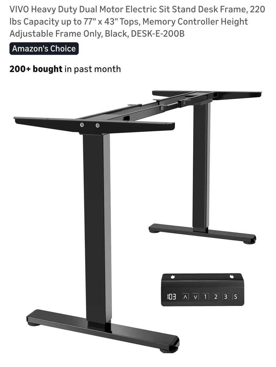 V I V O Electric sit stand desk
